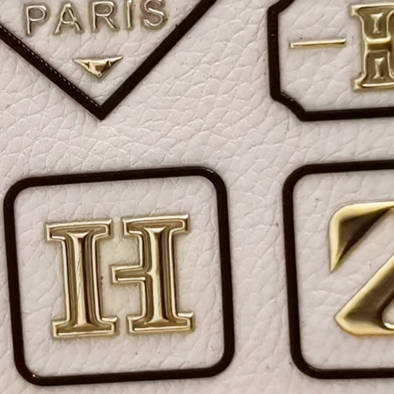 Golden letters Wholesale custom 3D embossed Clothing badge TPU heat transfer printing with PVC high-frequency label