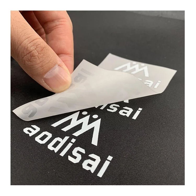 Garment Labels for Clothing silicone material Custom 3D Printed Silicone Heat Transfer Patches OEM Colorful Rubber Logo