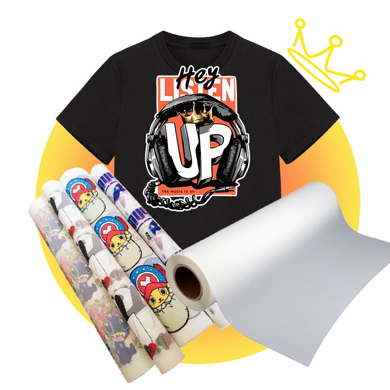 Factory Wholesale High Quality 60cm 60cm*100m Dtf Pet Film Roll For Heat Transfer Printer Dtf Pet Film