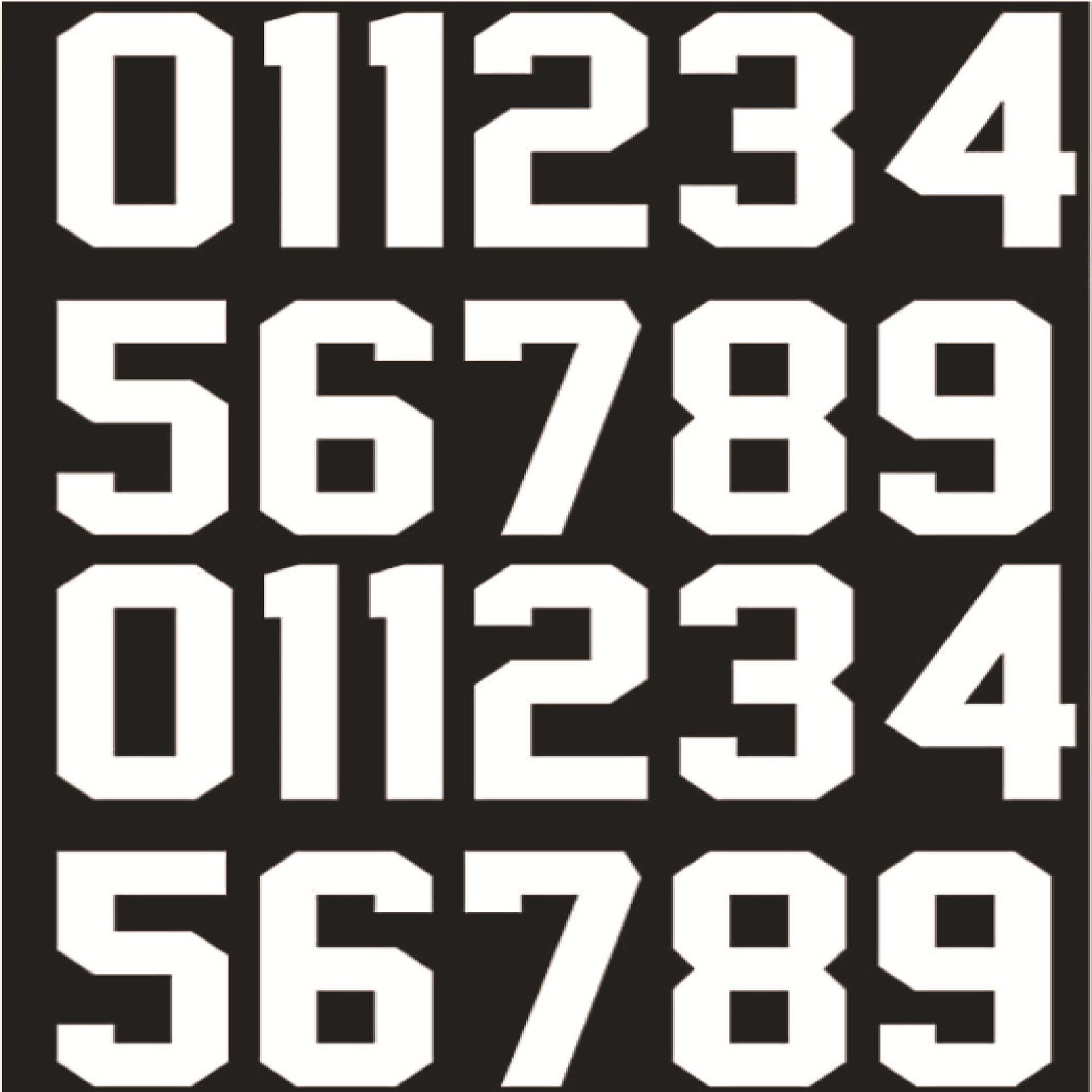 Custom Football Team Number Printed Heated Transferable Custom Player Name DTF Heat Transfer Print