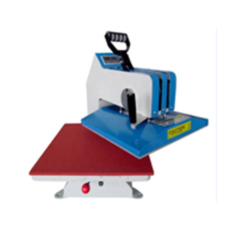 High-pressure Flat Thermal Transfer T-shirt Manual Clothing Logo Printing Machine Multifunctional Fabric Provided 48 Multicolor