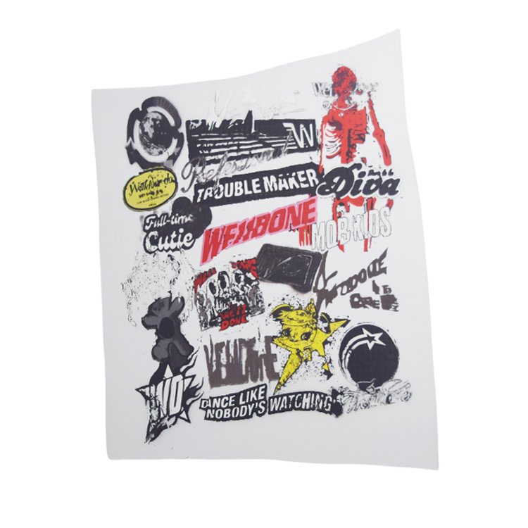 Custom High Quality Dtf Screen Printed Heat Transfers For T-shirt