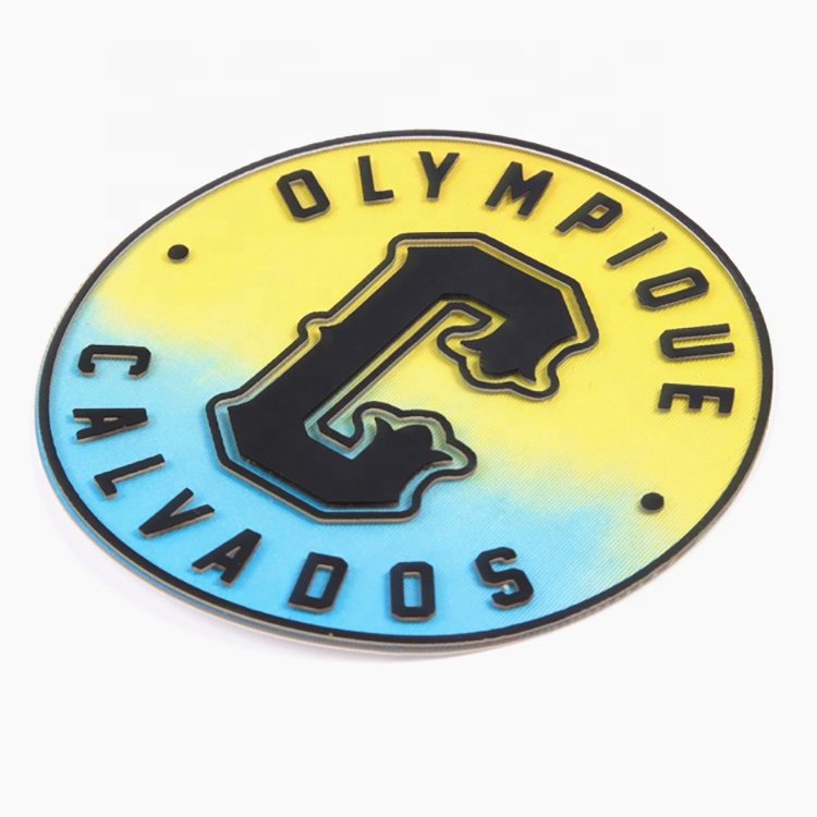 Silicone Screen Printing Clothing Patches Wholesale Custom 3D Logo Heat Transfer Holographic TPU Labels