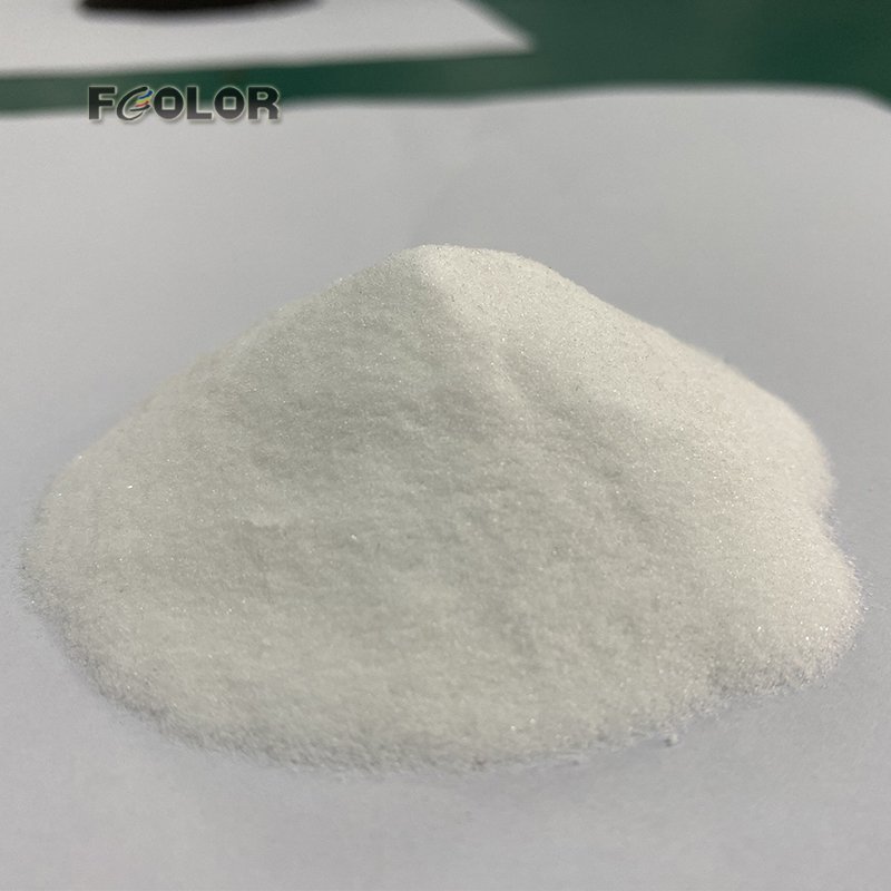 FCOLOR Favourable Effect DTF White Hot Melt Adhesive Powder For PET Film Heat Transfer Printing