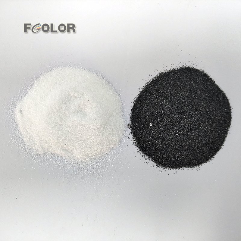FCOLOR Favourable Effect DTF White Hot Melt Adhesive Powder For PET Film Heat Transfer Printing