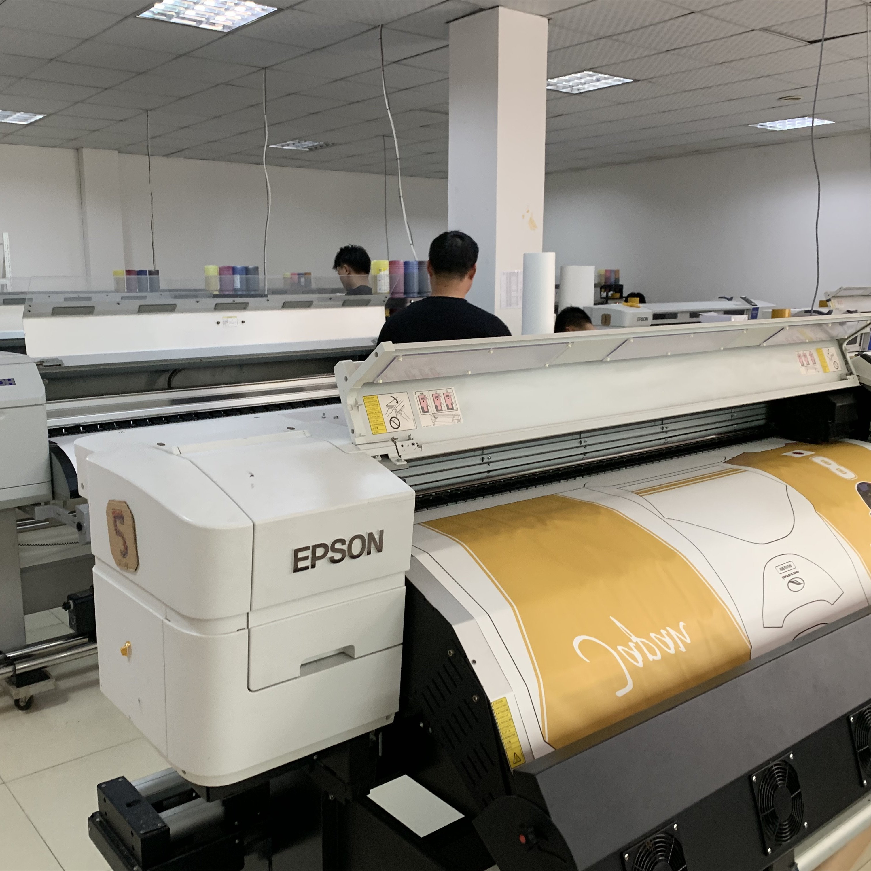 6 Head High Speed textile heat transfer printing machine Sublimation Printer