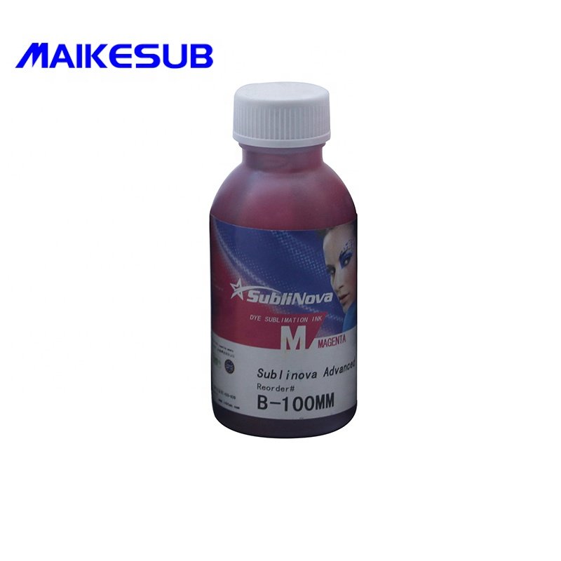 6 color Inktec Heating Ink for Cotton Fabric Dye Sublimation Transfer Printing