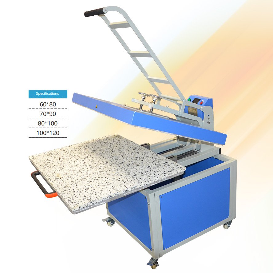 multi function big large heat press plate sublimation machine 100x120 price