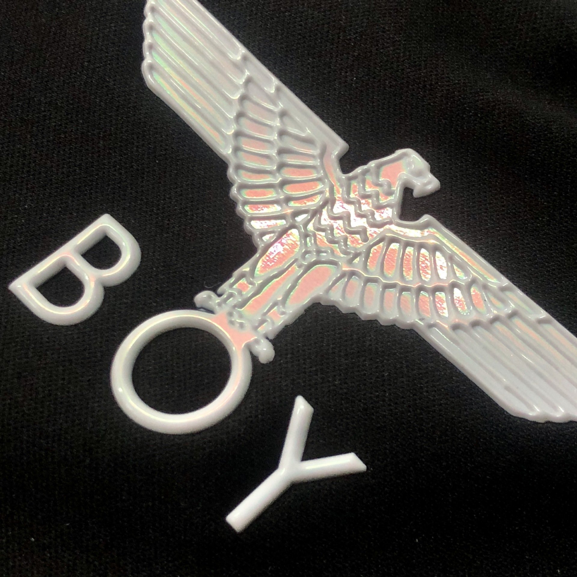 High Density Printed 3D Logo Wholesale Custom Printing Logo Heat Transfer Garments Patches Soft Embossed TPU Labels for Clothing