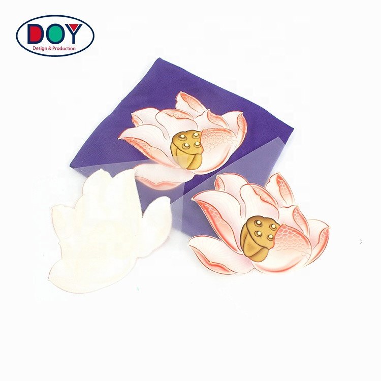 Clothing Stickers Labels Wholesale New Design Custom 3D Logo Puff Heat Transfer Printing for T-shirt