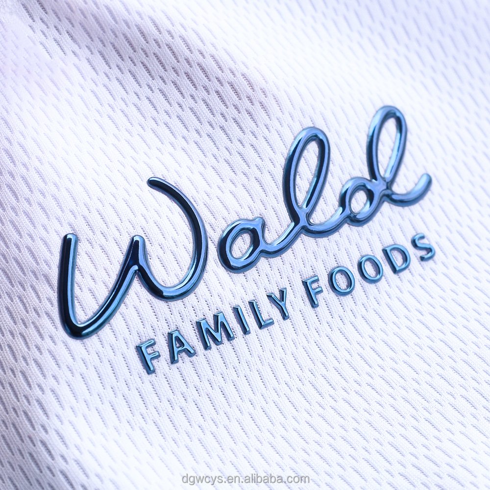 Custom Design Letters High Frequency Embossed Brand Label 3D TPU Logo Heat Transfer iron on Labels for Clothing