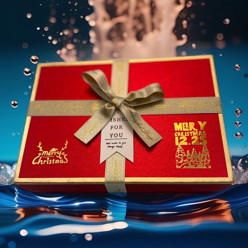 Waterproof 3D Metal Label Sticker with Tear Film Customized Logo Transfer Printing for Gift Box Packaging Leave Words