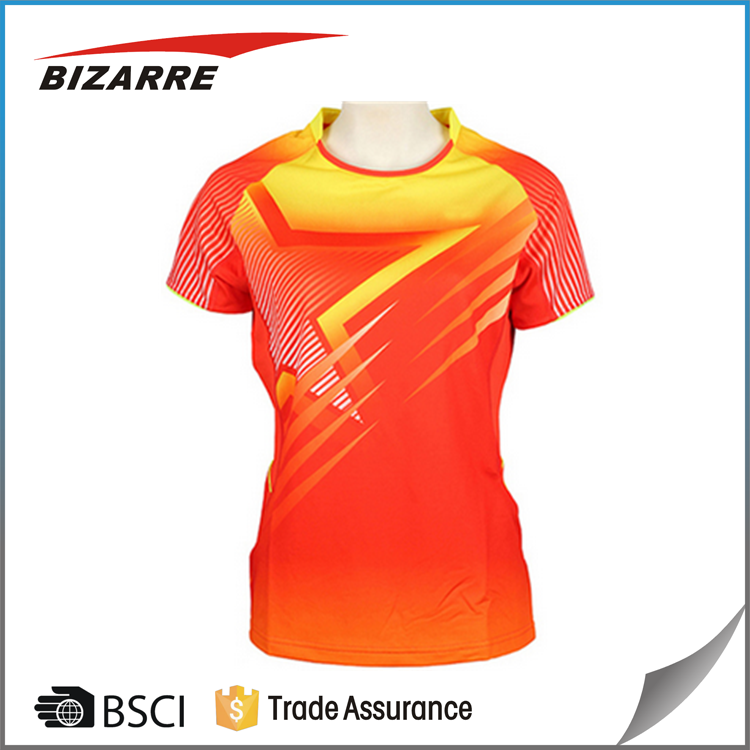 Customized make logo Women's design sublimation printing polyester fabric casual t-shirt for ladies