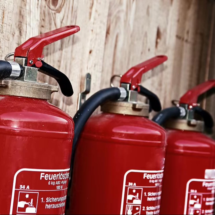 Excellent Design For Industrial Applications DTF Heat Transfer Printing Technology Warning Information Fire Extinguisher