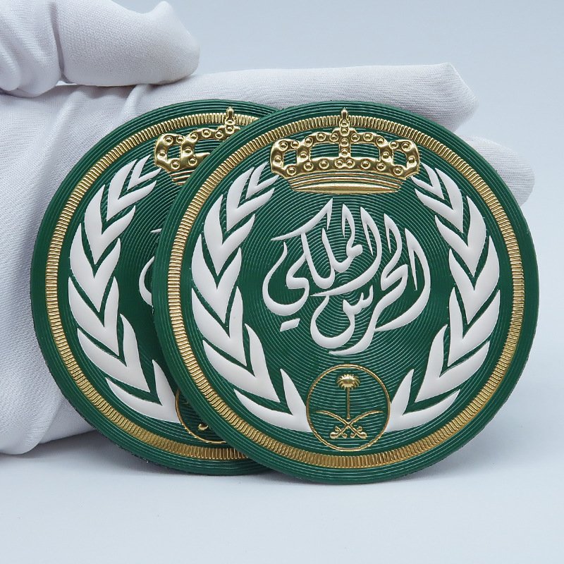 Customizable Football Team Club Logo Embossed TPU Patches Badge Heat Transfer Printing Garment Labels