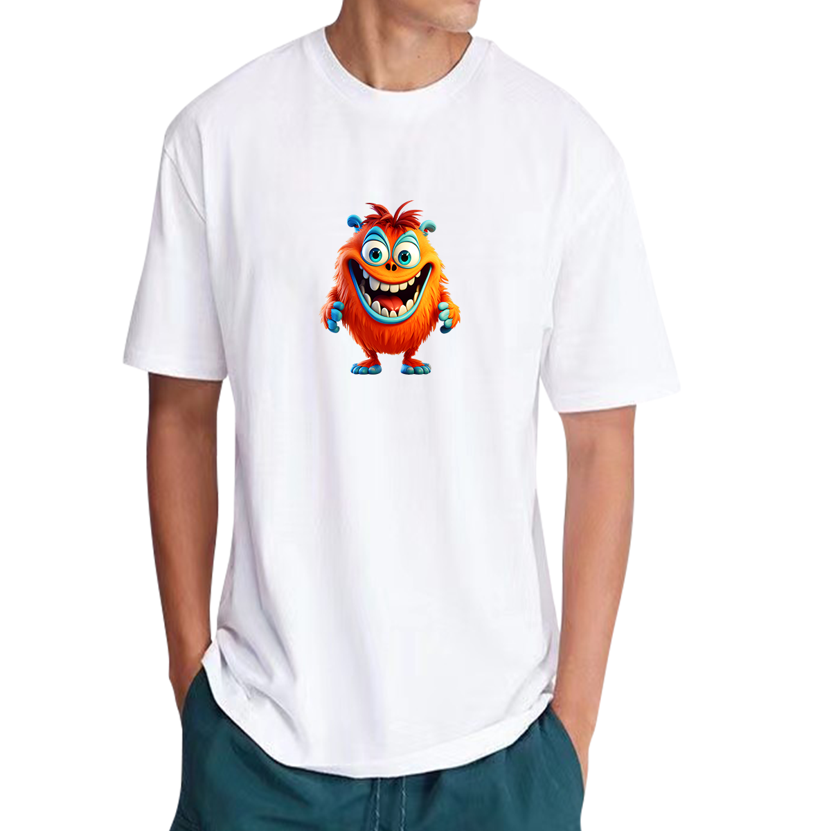 DTF Custom Heat Transfer Logo Stickers Screen Printed Transfer Fot T-shirts Halloween Garment Washable Custom Color Design QZYY