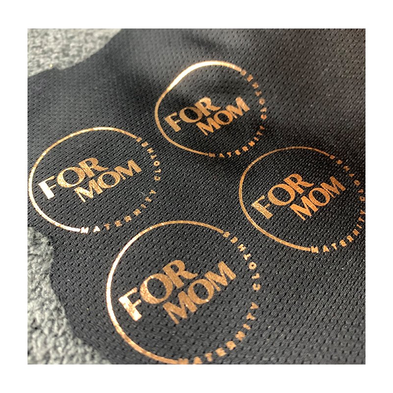 Custom Heat Transfer Clothing Tags Iron on Tagless Neck Labels for T Shirts