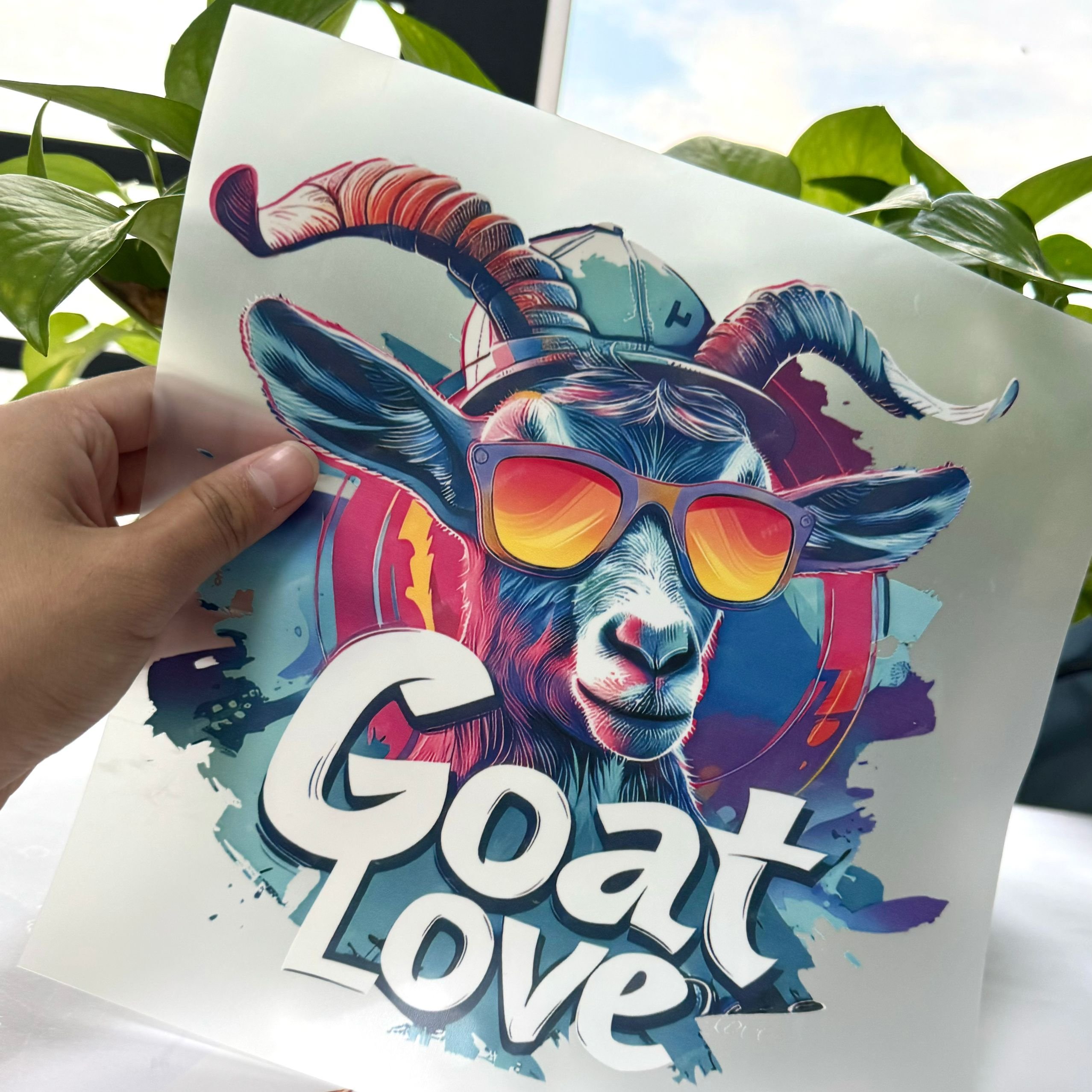 Wholesale Factory Cartoon design transfer sticker screen printing heat transfer sticker dft transfers for t-shirts