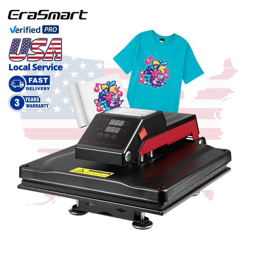 Erasmart Auplex hot sale machine Heat Press Machine 10 ton high pressure manual heat press machine