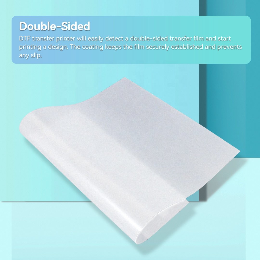 No Weeding Heat Press DTF Printer Transfer Film A3 Transfer Printing Paper For Dark Color T shirts Textiles PET Film DTF