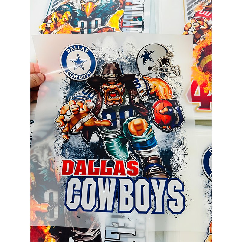 Factory Wholesale Screen Heat Transfer iron on heat transfer vinyl Custom Dtf Transfer Print For T-shirts