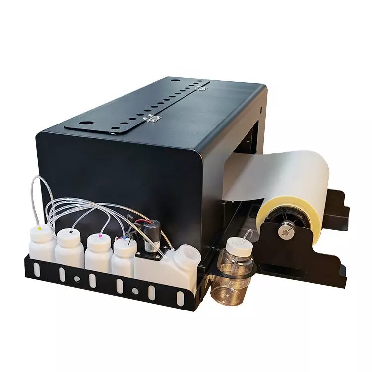 Unic A3 Inkjet T Shirt Printing Machine XP600 L1800 L805 30cm Heat Transfer Roll Pet Film Tshirt A3 DTF Printer