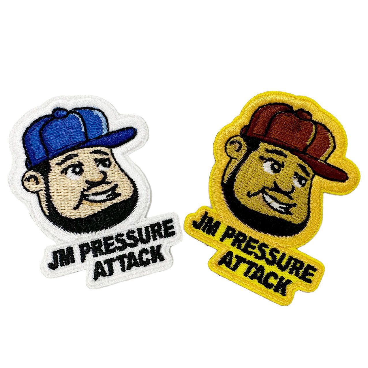 Custom Logo Design Heat Transfer Woven Label Embroidery Patch Embroidered Clothes Fabric Badges Iron on Customize Patches