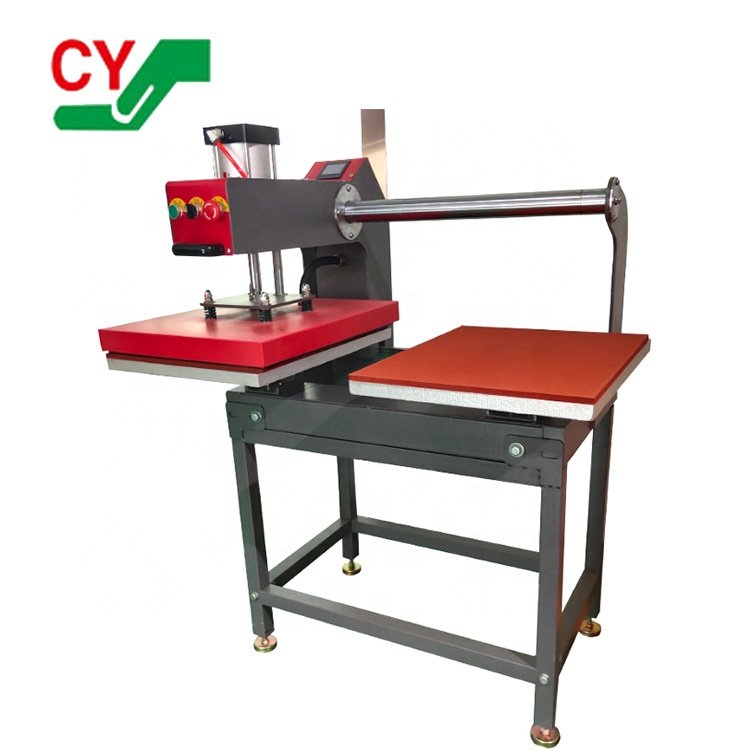 P Home use automatic heat press 40x60cm 50x70cm 60x80cm heat printing machine