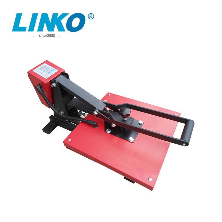 LINKO 40x60 silicone pad small sublimation transfer t-shirt heat press machine for ceramics tiles, glass, phone covers
