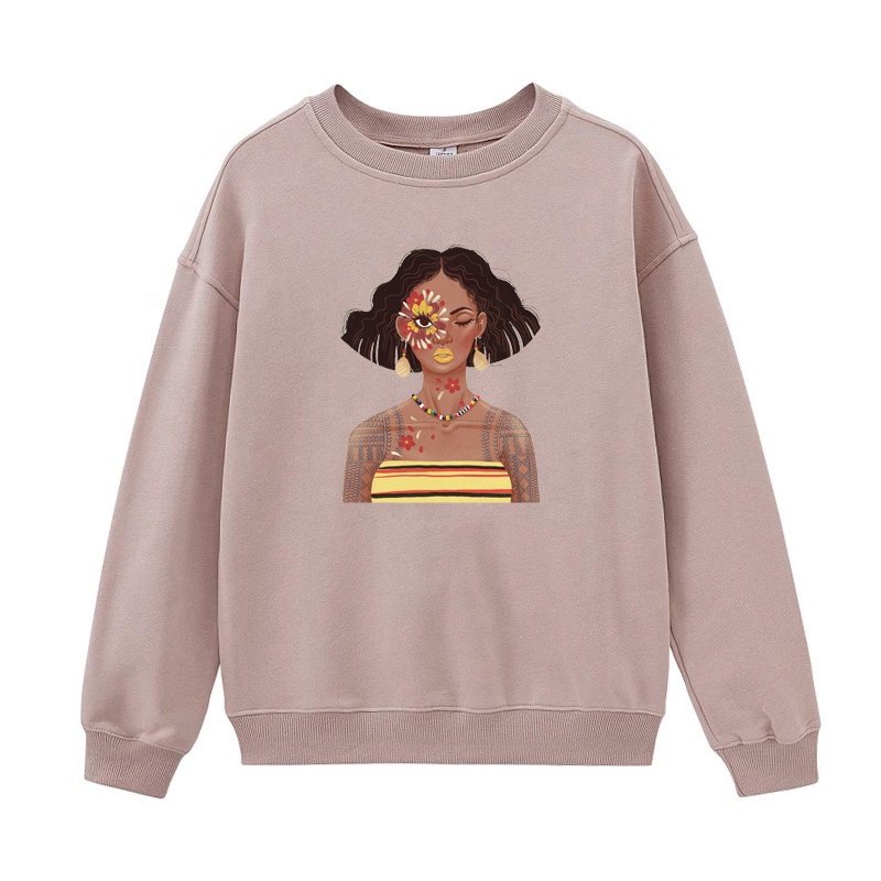 DTF Printed Design Custom Your DIY Figure Logo Labels Heat Press Transfer Digital Printing for Hoodies