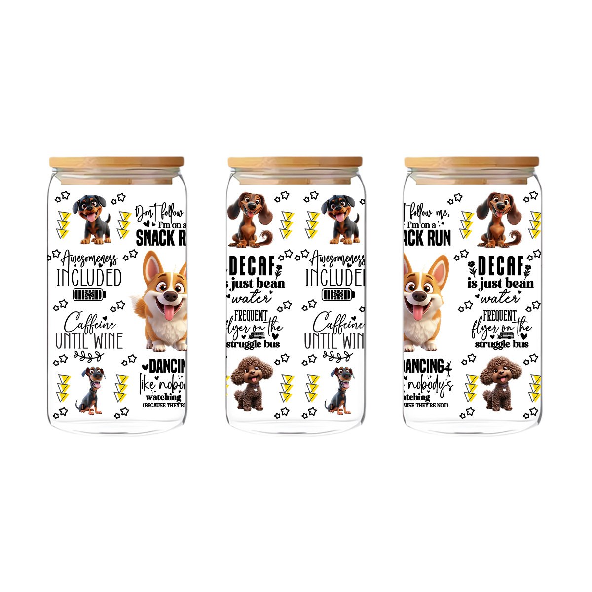 90000+ Design uvdtf cup wraps Ready To Transfer 16 20 24 Oz UV man transfers For patches dis ney Glass Can transfer printing