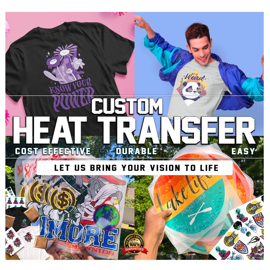 The Revolutionary Printing Method Printing DTF Heat transfer
