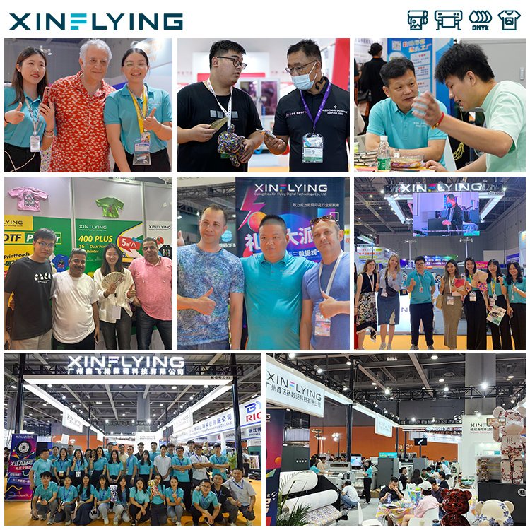 XinFlying High Quality 8 Head I3200 Paper Sublimation Printer Transfer Printing Machine 190cm Width Fast Speed
