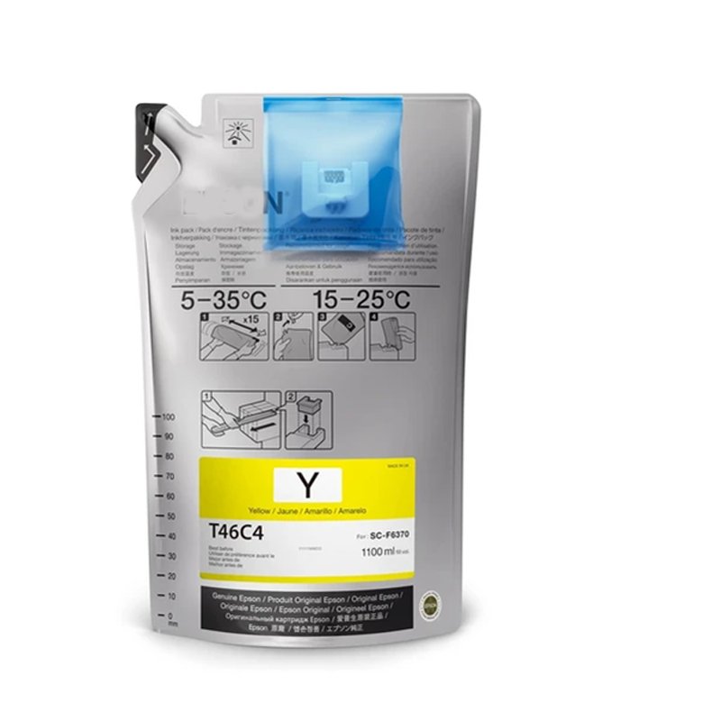 Supercolor Heat Transfer Printing 1100ML F6370 Dye Sublimation Ink Bag Without Chip For Epson F9470 F6370 Printers