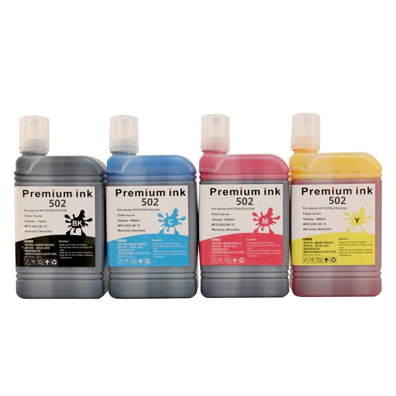 500ml 1000ml eco 502 sublimation ink for sublimation transfer printing printer ET15000 ET2760 ET4760 ET3710 ET4750 ST4000 ET3750
