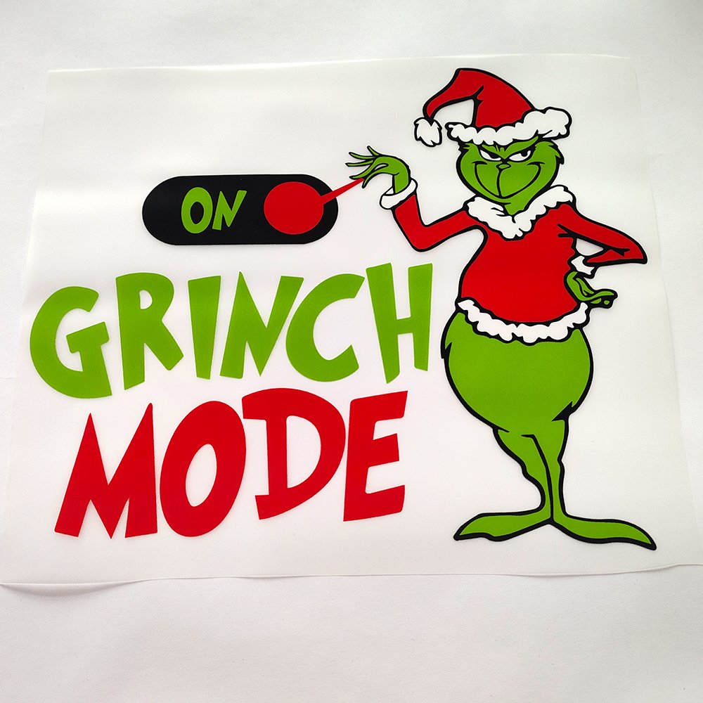 sewill Factory Wholesale Christmas Customized Printed Heat Transfer Designs Press Sticker Logo Dtf Heat Transfers For T-shirt