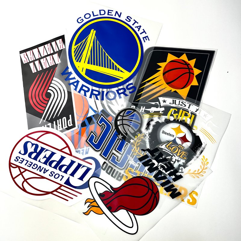 Wholesale Logo Screen Printing Transfer DTF Heat Transfer for T-Shirts and Clothing Design Customizable