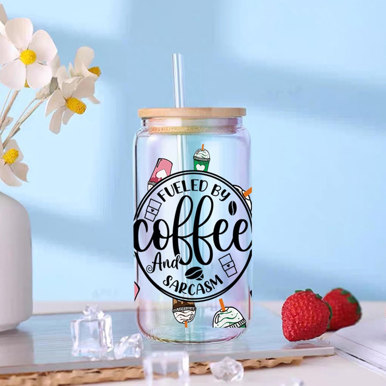 Rub on transfers for Crafts Christmas UV Transfer sticker for Mug Coffee Cups Tumblers UV DTF Cup Wrap UV Transfer sticker