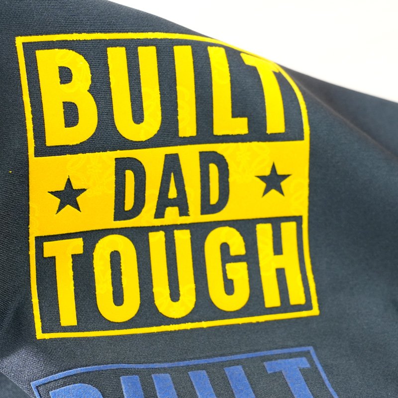 Many Styles Wholesale Custom Flock Heat Transfer Printing Ready To Press Sublimation Father Day Transfer For T-Shirts