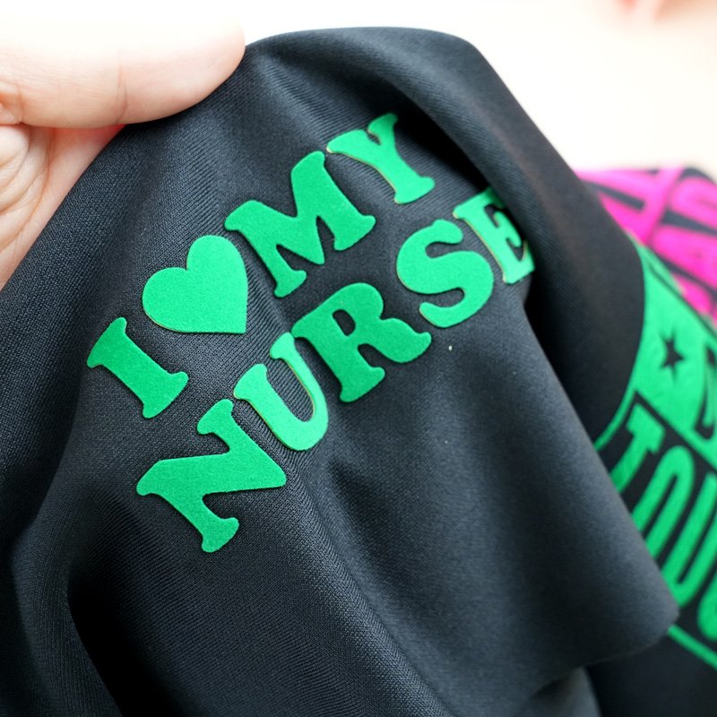 Many Styles Wholesale Custom Flock Heat Transfer Printing Ready To Press Sublimation Father Day Transfer For T-Shirts