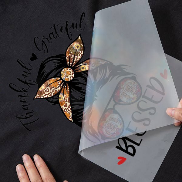 Yunshang custom Size Hot Sale PET DTF Transfers Screen Vinyl Heat Transfer Printing for t-shirt