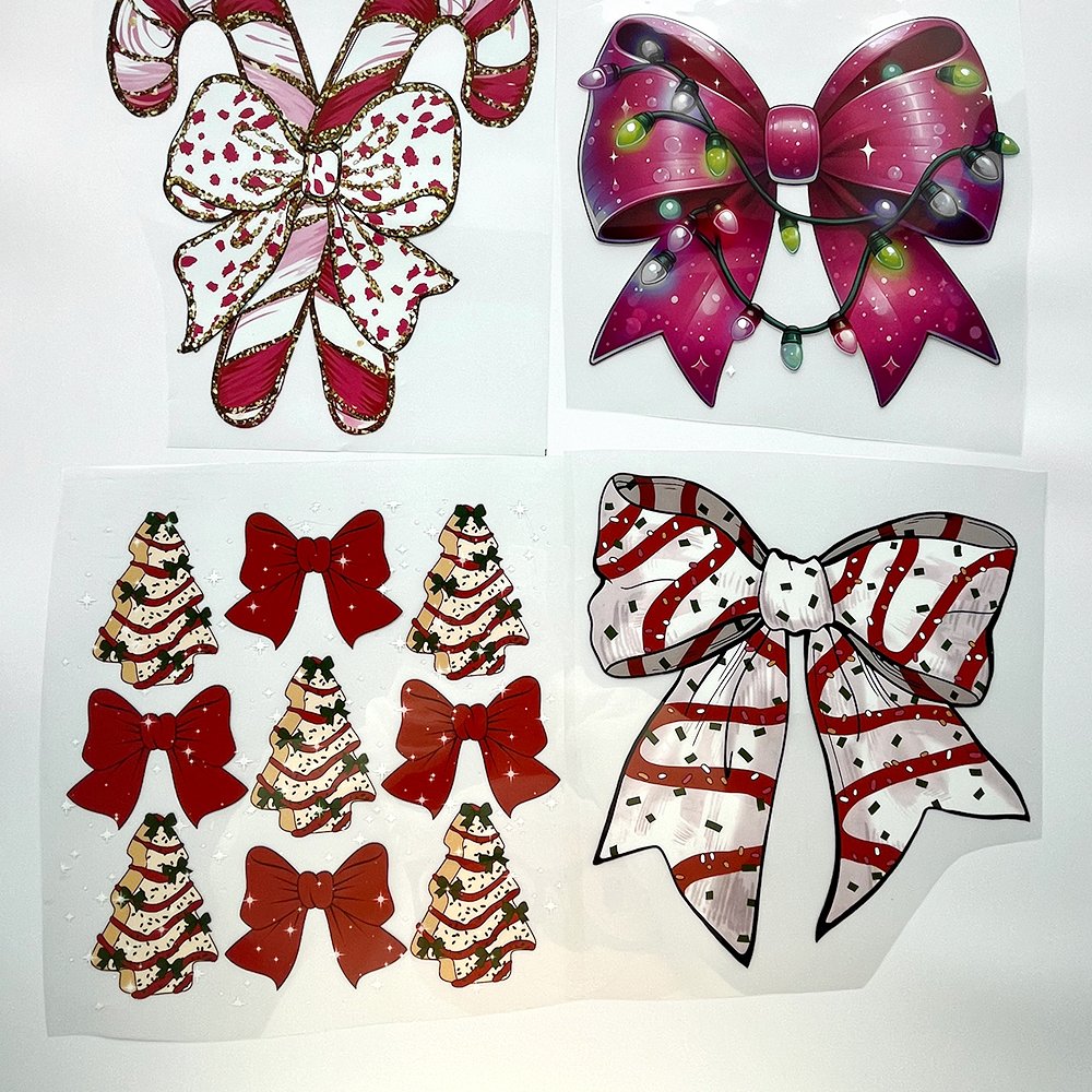 sewill Customization dtf transfers designs ready to press Christmas cartoon dtf heat transfers for t-shirts