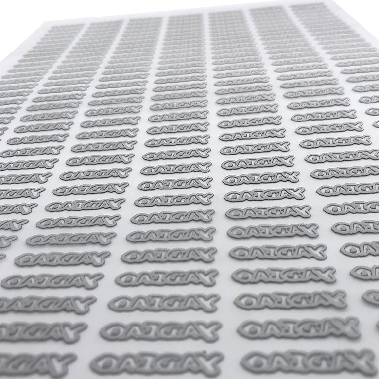 3D Heat Transfer Label Custom Garment Labels Pvc Rubber Patch for Shoes Clothing Label Embossed One Side Fold PET Film,pvc