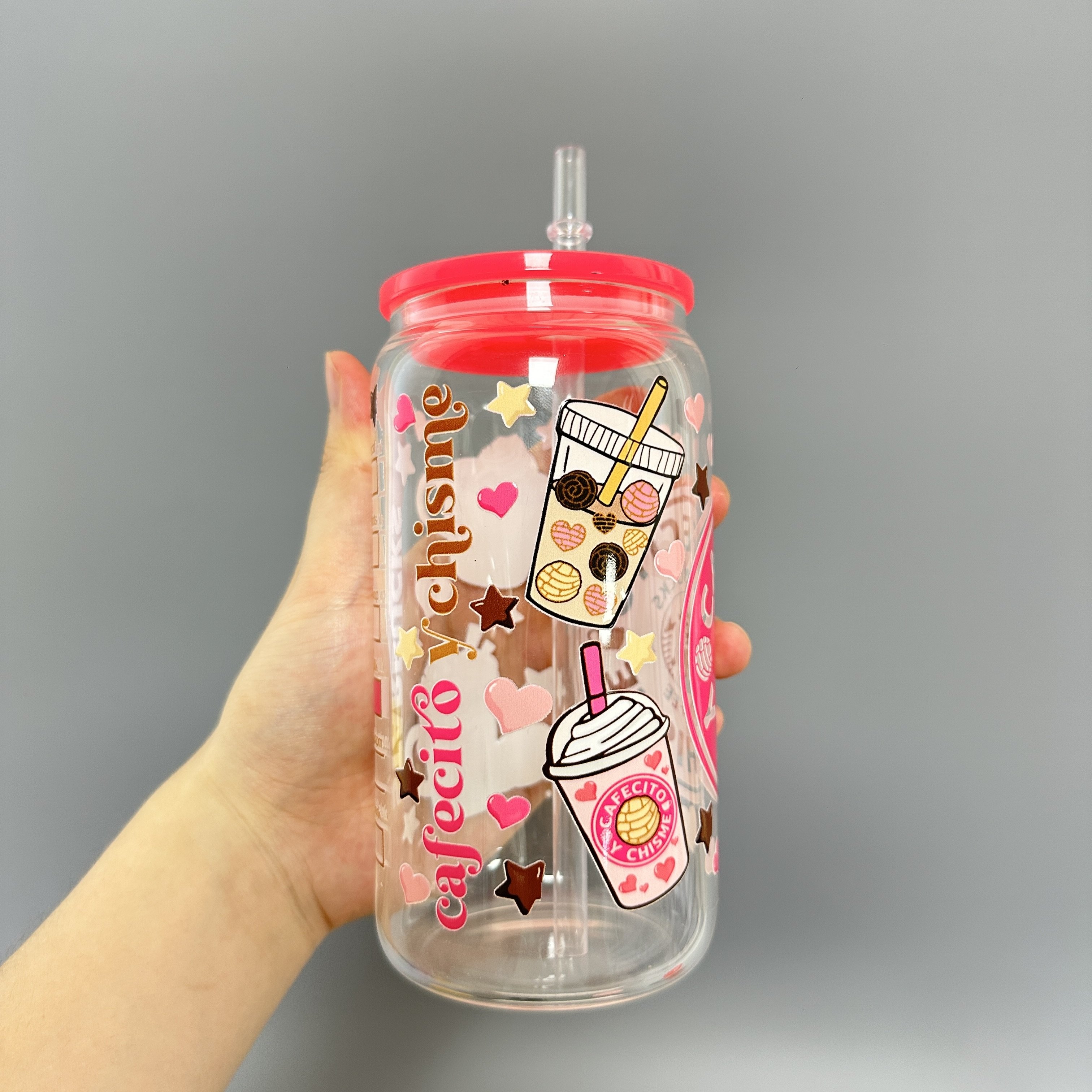Ready To Transfer Custom Printing Waterproof Packaging Transfer Sticker Uv Dtf Cup Wrap Transfers for coffee mug glass cups