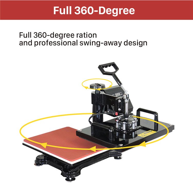 Heat Transfer Machine 8 in 1 combo Heat Transfer Printing for Hat Tshirt Plate Mug heat press machines