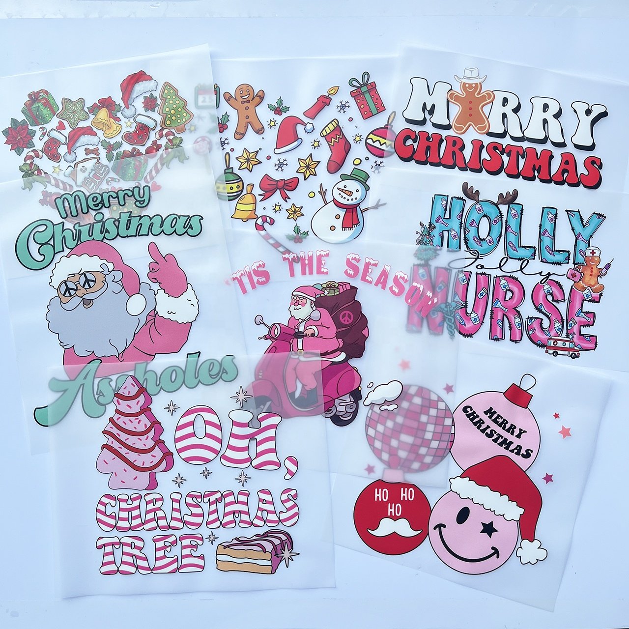 Manufacture low MOQ woman's custom shirts with logo vinyl dtf transfers printing plastisol Heat Transfer Printing For Garment