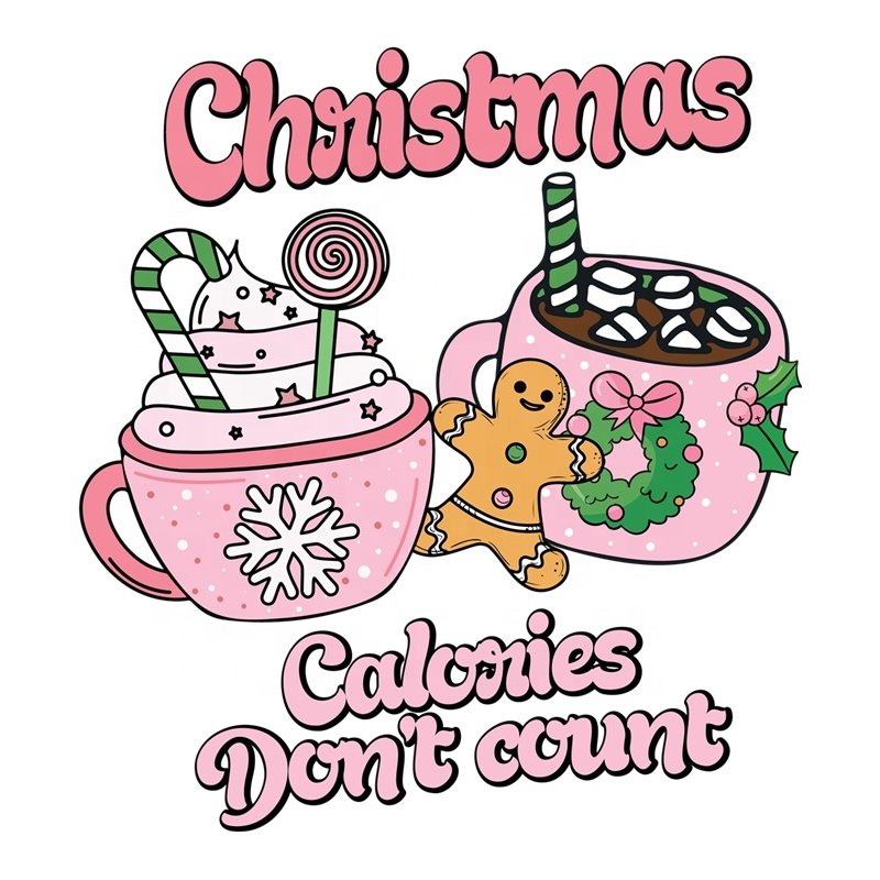40+New Custom Funny Christmas DTF Print Heat Transfer Custom Christmas DTF Transfers Ready to Press Iron on Sticker Design