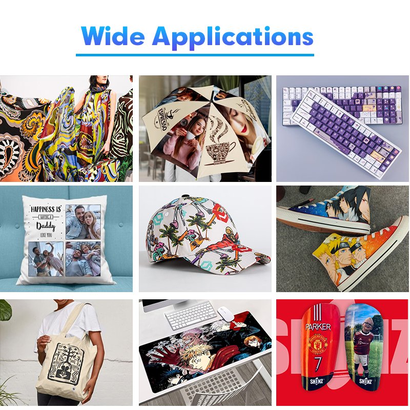 New Arrivals CMYK Sublimation Paper Printing Transfer Ink For Fashionable Dress Sportswear Home Textile