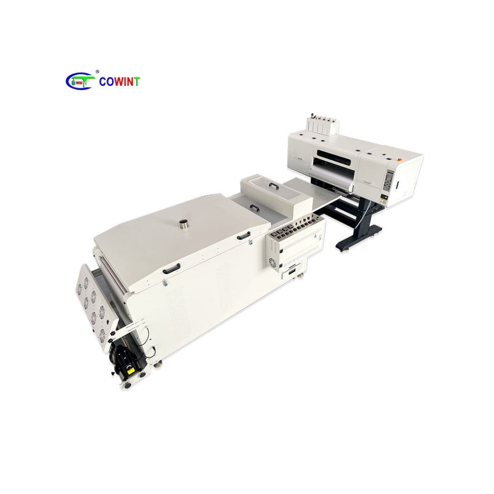 Hot Selling Cowint Dtf Printer Printing Machine For Tshirt 60Cm inkjet Printer T-Shirt Printing Machine 2 Epson Print Head