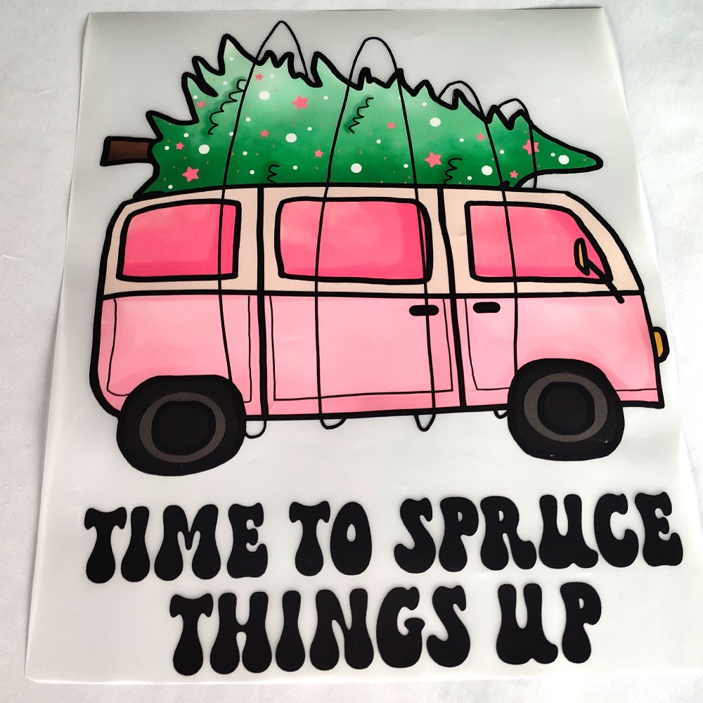 Custom dtf transfers christmas stickers DTF heat transfer designs ready to press screen print dtf heat transfers for clothes